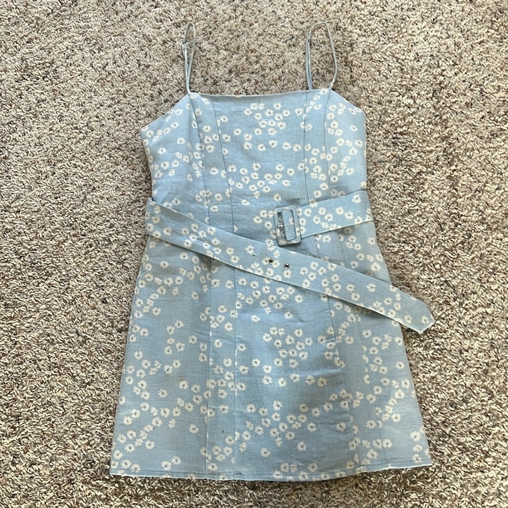 Blue & White Summer Dress